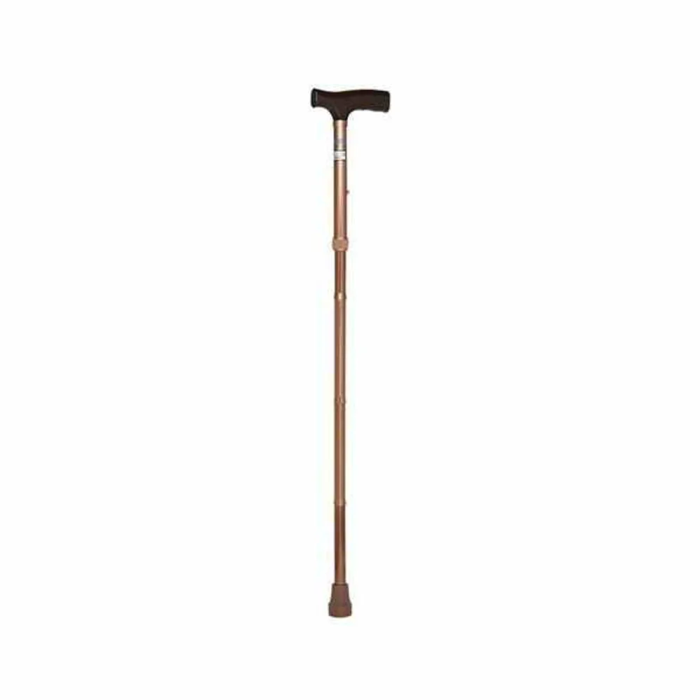 BASTON DE ALUMINIO ANONIZADO REGULABLE B902
