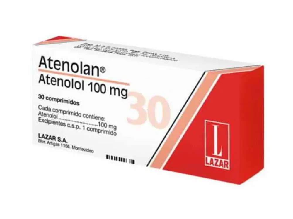 ATENOLOL 100MG X 100 COMP- LAZAR - B7 -