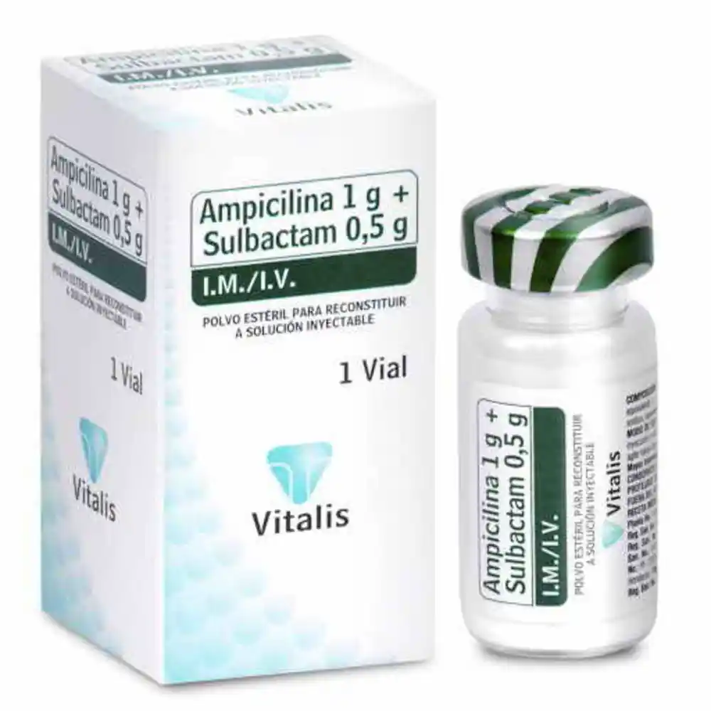 [3948] AMPI + SULBAC 1.5 X 1 F/A - IM, IV -  FABRA - B8-