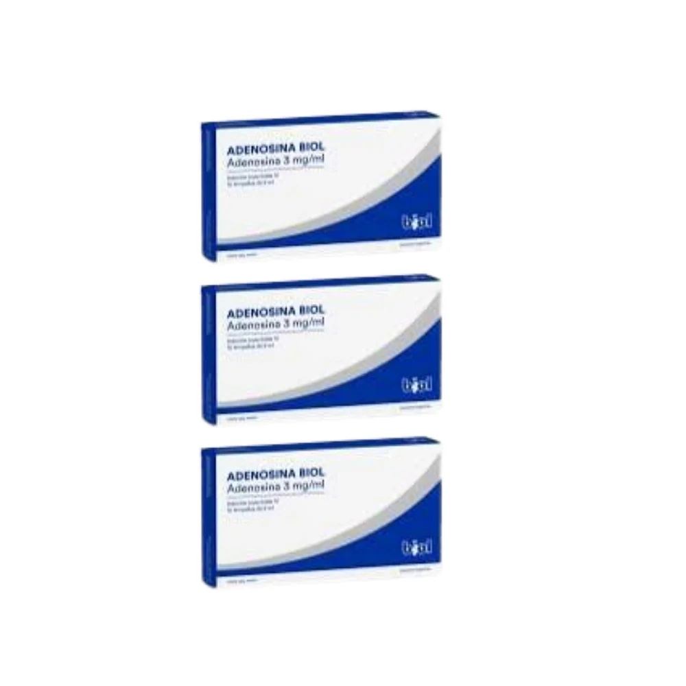 ADENOSINA 3 MG/ML INY. X 2 ML X 10 AMP BIOL -I.V.-