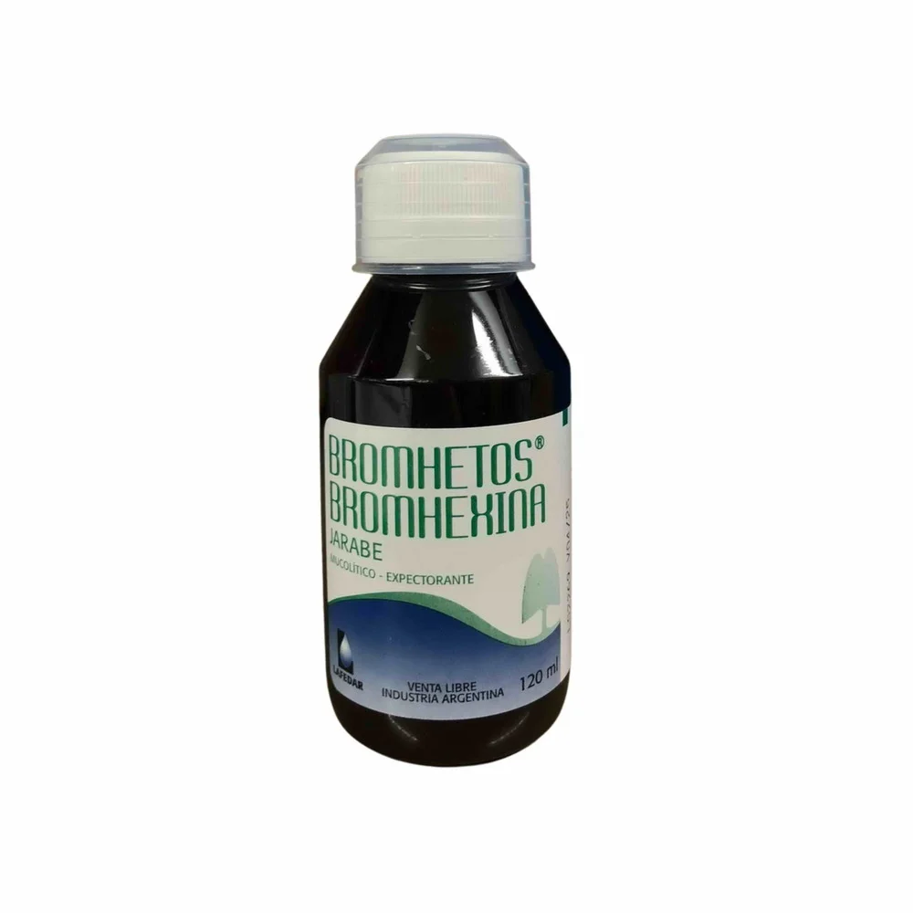 BROMHEXINA  80 MG X 120ML- JARABE-  LAFEDAR