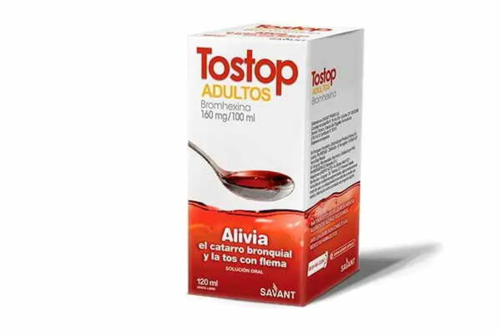 TOSTOP 0.16% ADULTO X 120ML - BROMHEXINA - A4