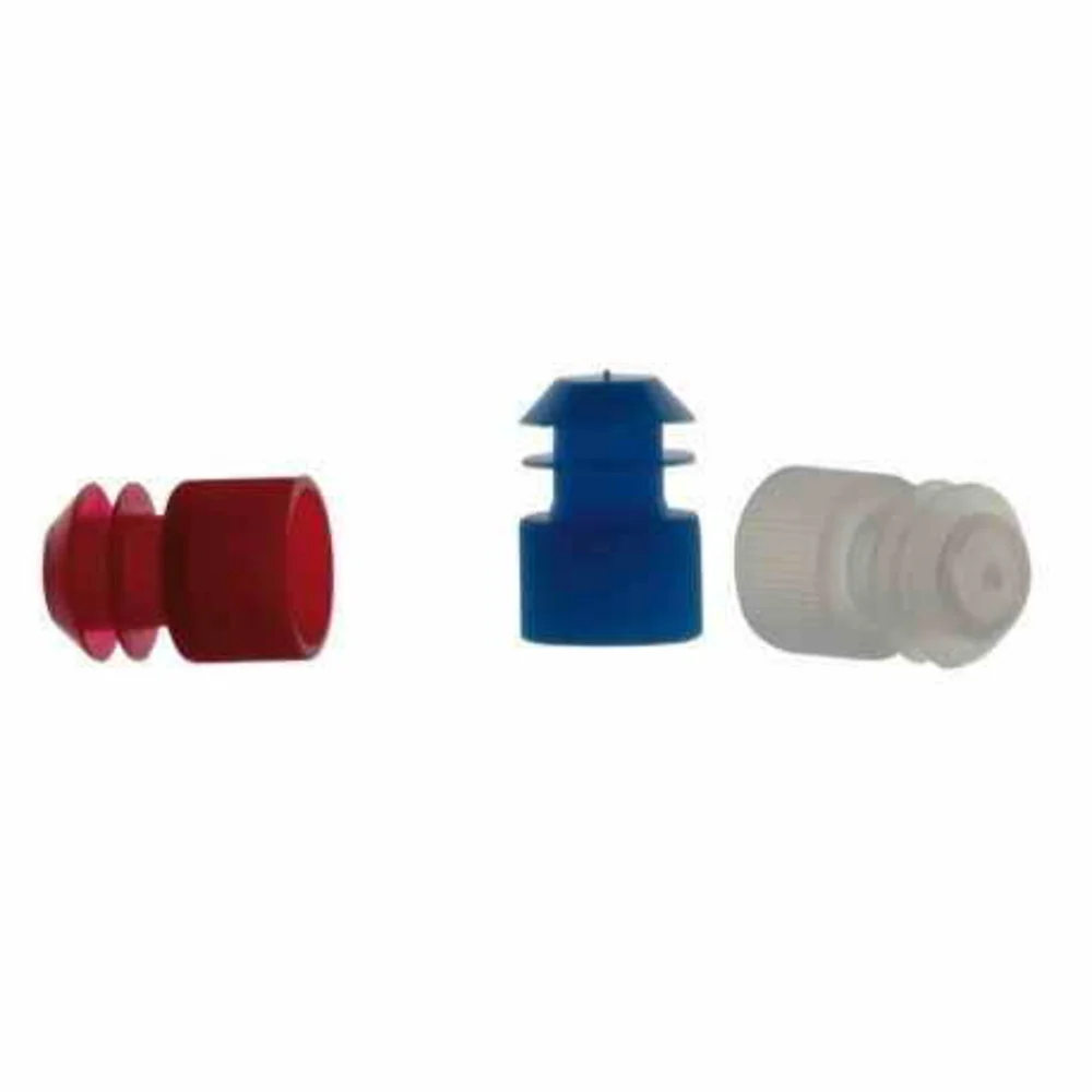 TAPON PLASTICO P/ TUBO HEMOLISIS CON ALETA