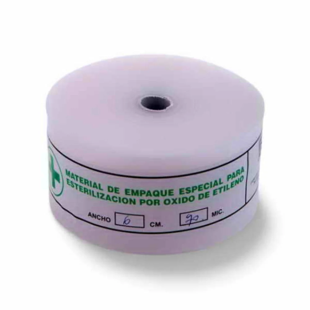 FILM DE POLIETILENO EN ROLLO DE  6CM (70 MICRONES) X 85 MTS (ETILEN)