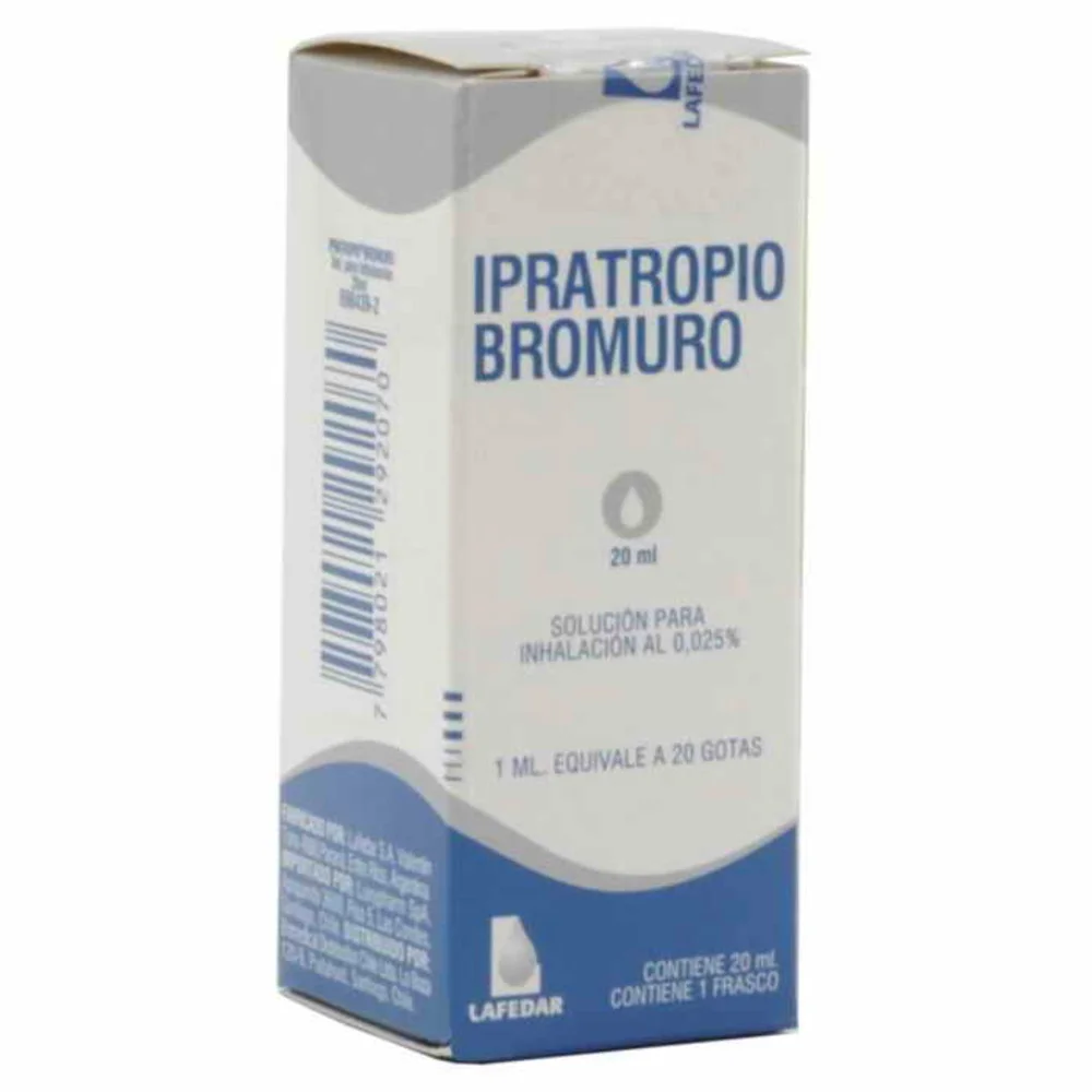 IPRATROPIO GOTAS 0.025% X 20ML - LAFEDAR - C4