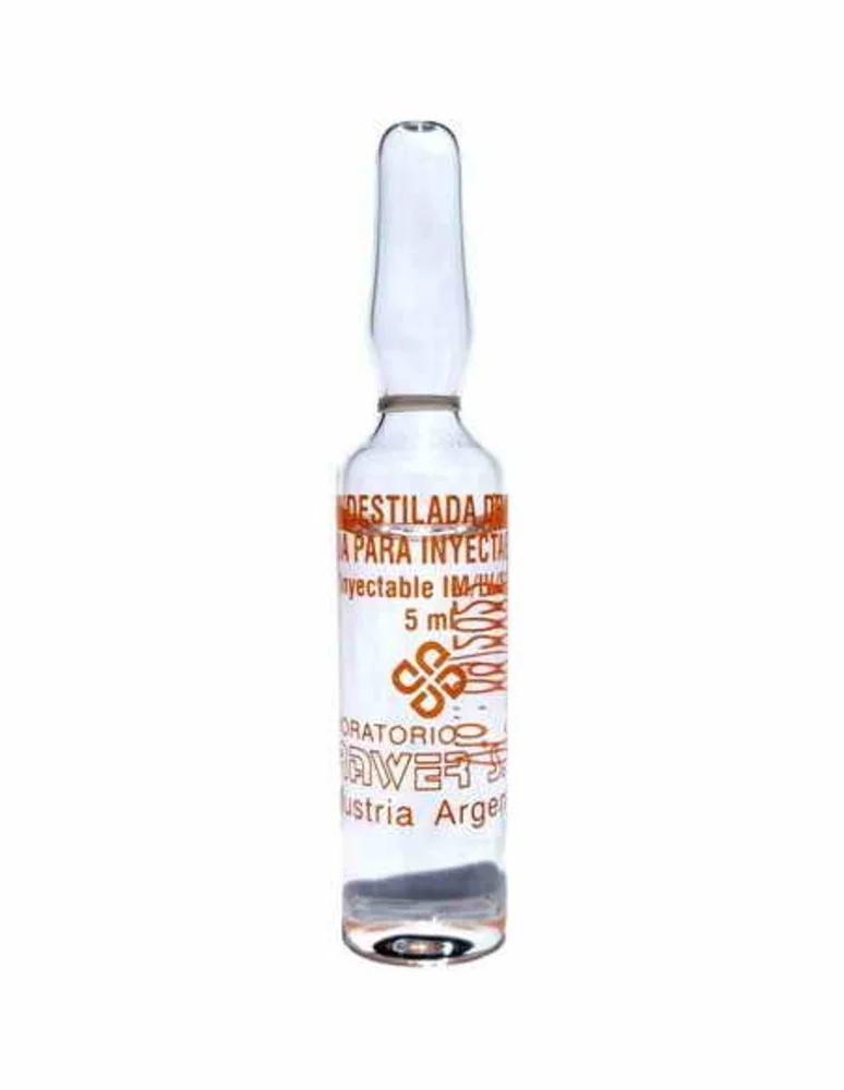 AGUA DESTILADA AMP  X  5 ML DRAWER - IM, SC, IV - B8
