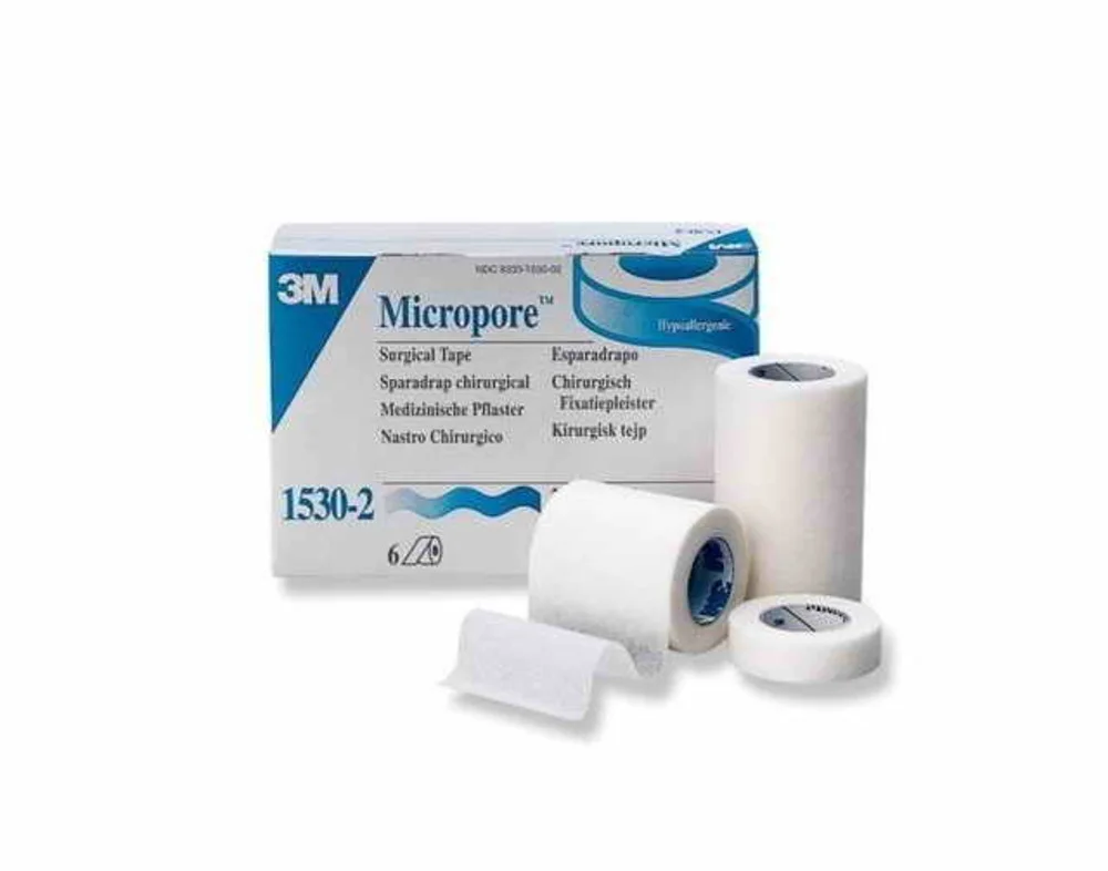TELA HIPOALERGENICA MICROPORE DE 1,25CM X 24 ROLLOS C/C