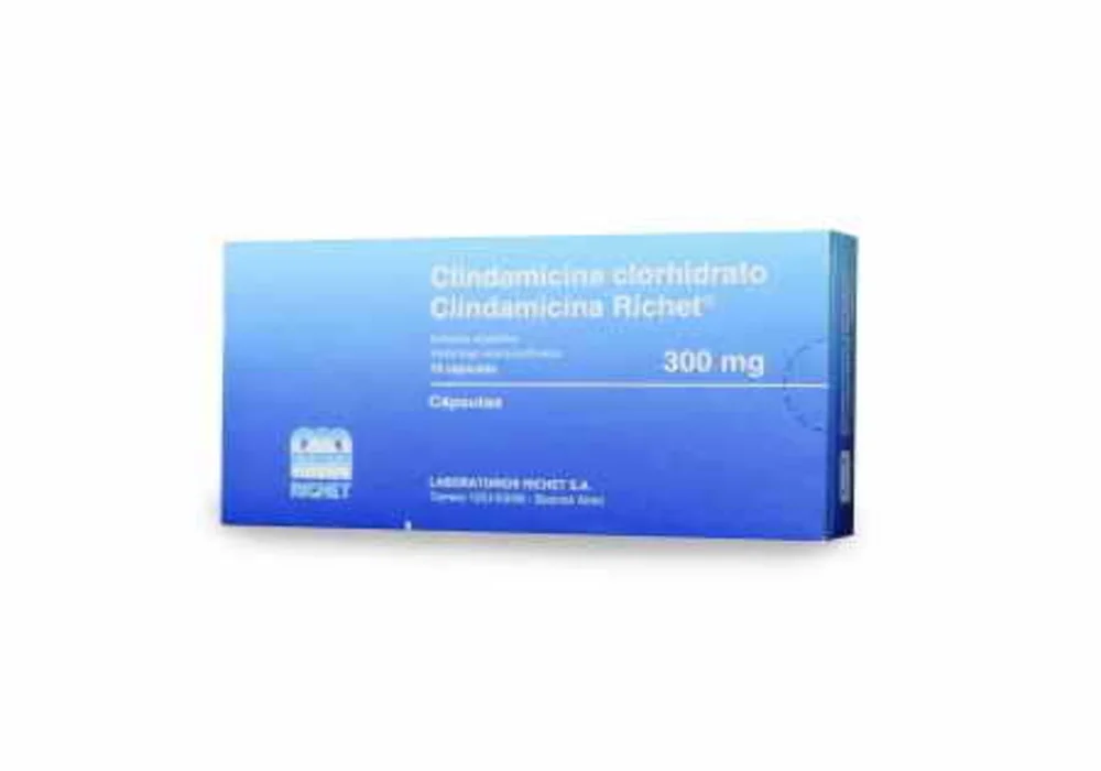 CLINDAMICINA 300 MG X 8 CAPS - RICHET