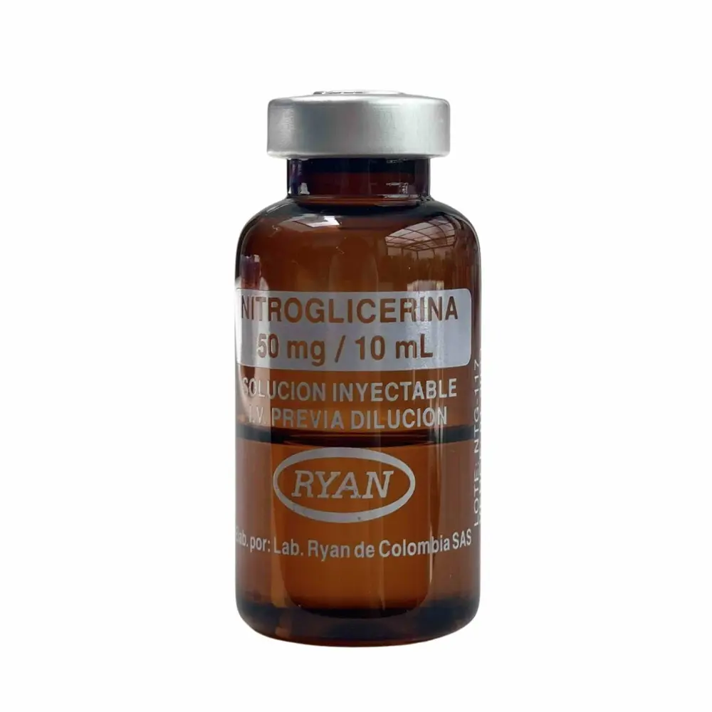 NITROGLICERINA DE 5MG/5ML X UNIDAD (FABRA) - D3