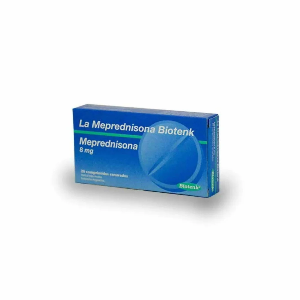 MEPREDNISONA 8 MG X 10 COMP BIOTENK - C5