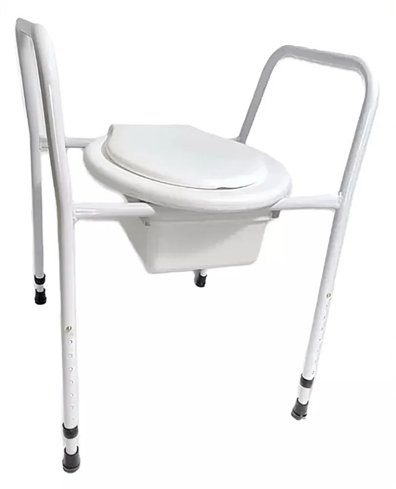 INODORO PORTATIL P/OBESO REGULABLE S/RESPALDO