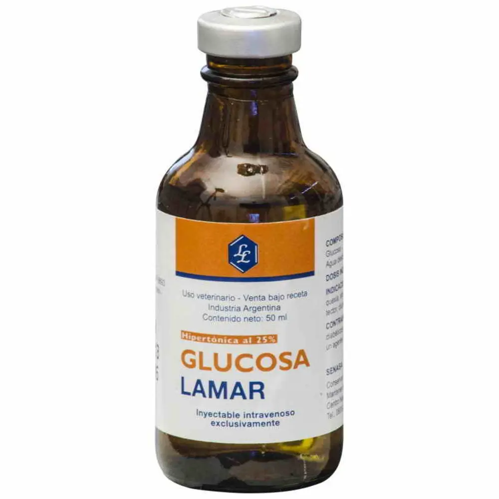 SOLUCION GLUCOSADA 25% X 10 ML X 1 AMP - LAVIMAR - D2