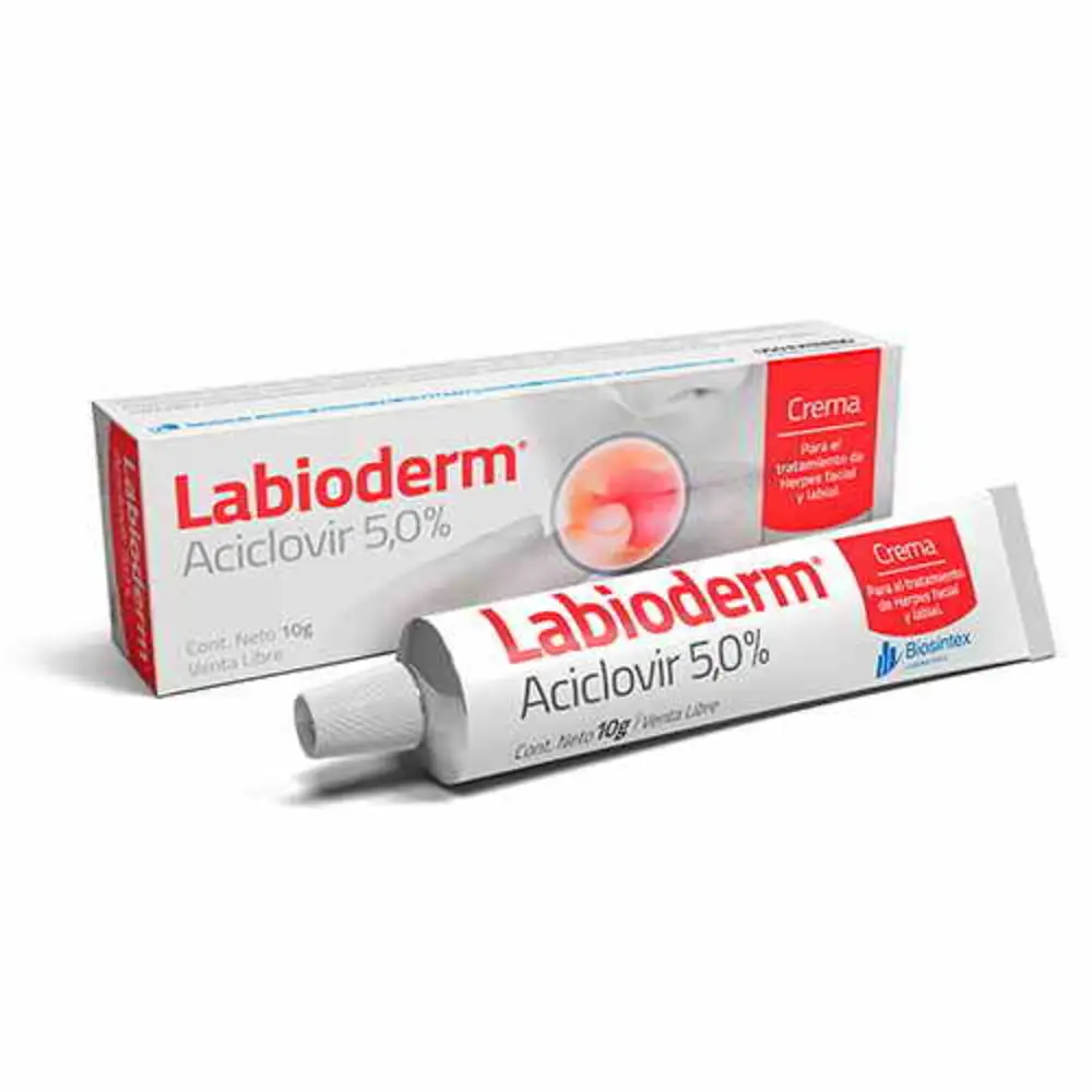 [11644] ACICLOVIR CREMA 5% X 10 GR LABIODERM (BIOSINTEX) - D8