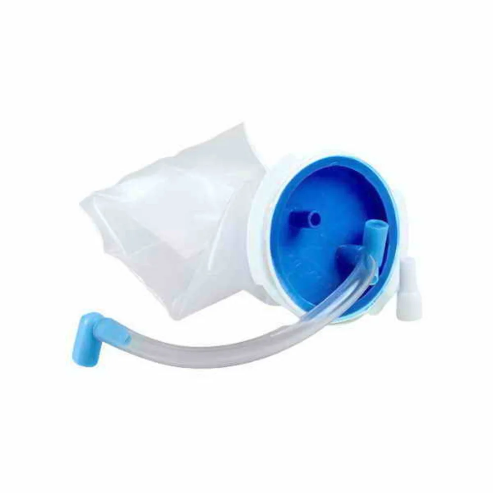 BOLSA RECOLECTORA FLUIDOS X 2 LITROS C/VALV. - AZUL