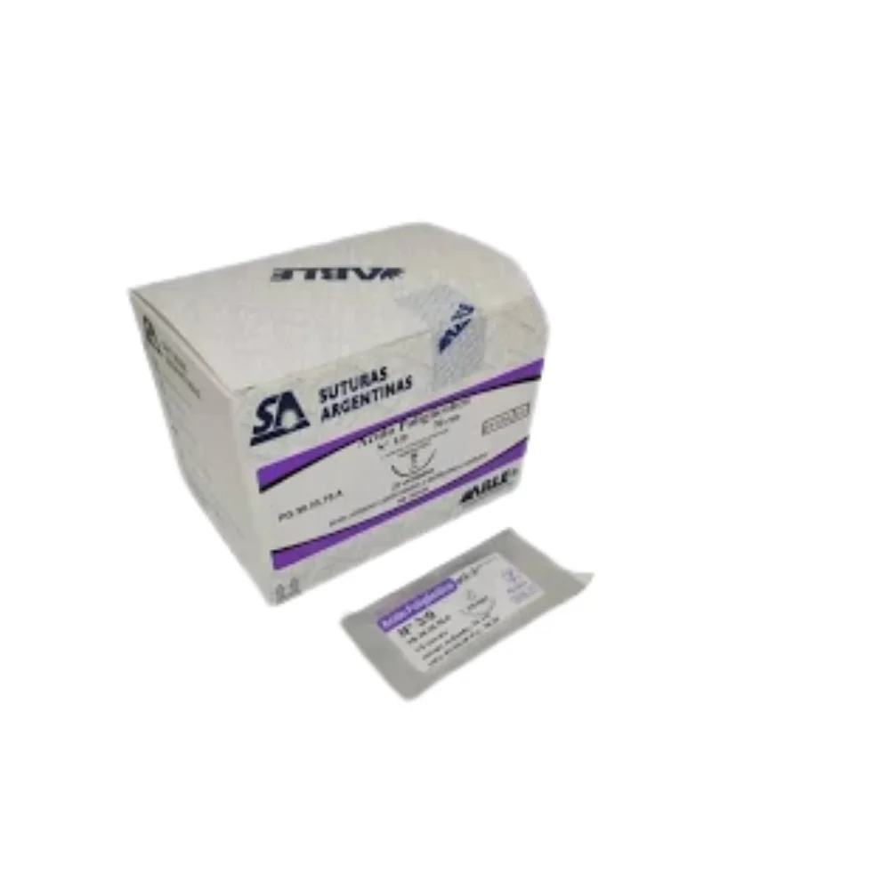 ACIDO POLIGLICOLICO - VICRYL - Nº 3/0 70 CM 1/2 CIRCULO 25 MM X UNIDAD