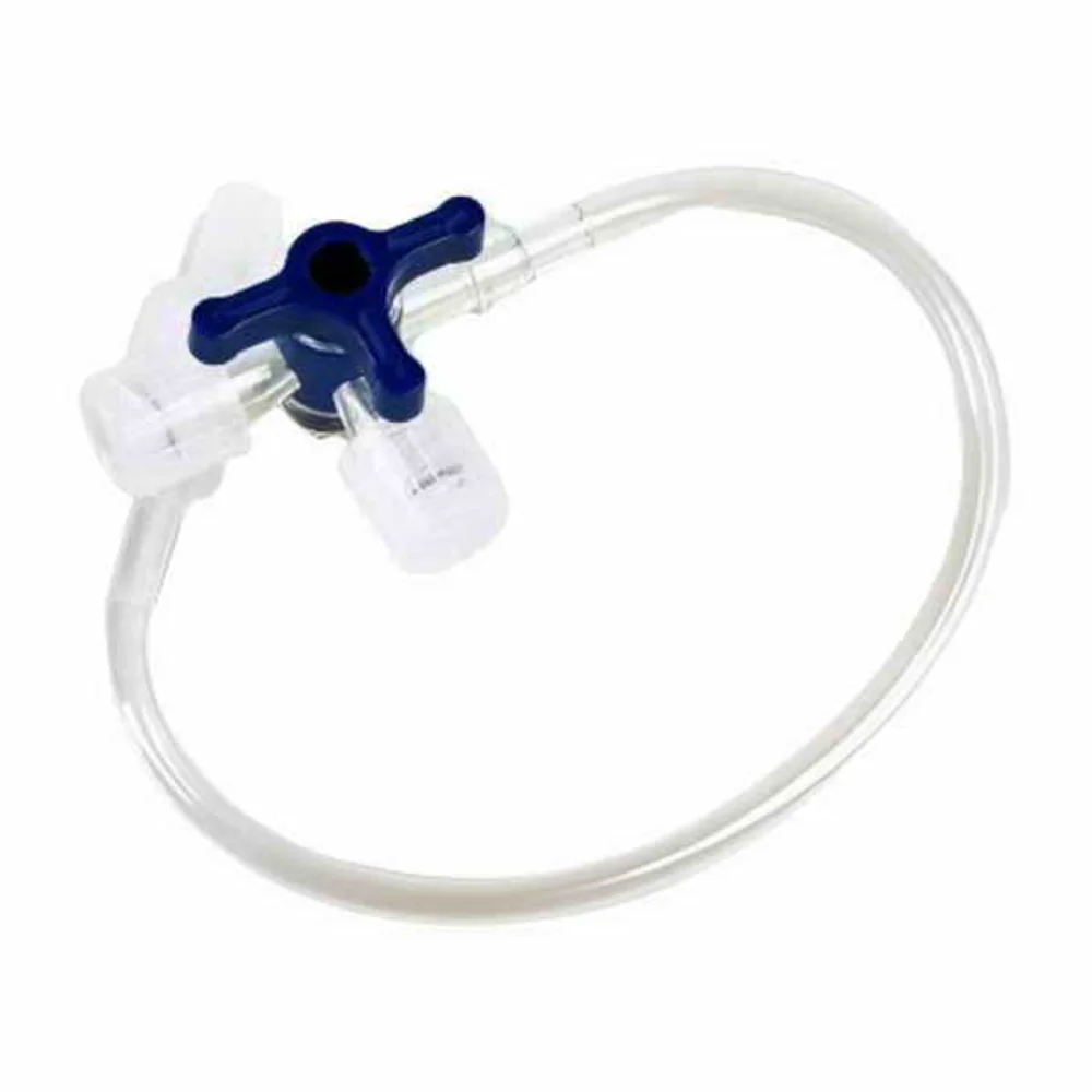 LLAVE DE 3 VIAS C/PROLONGADOR DE 15 CM