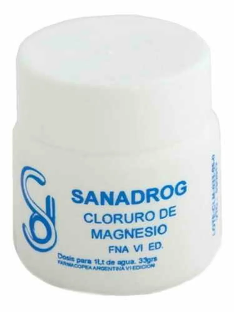 CLORURO DE MAGNESIO X 33 GR SANADROG