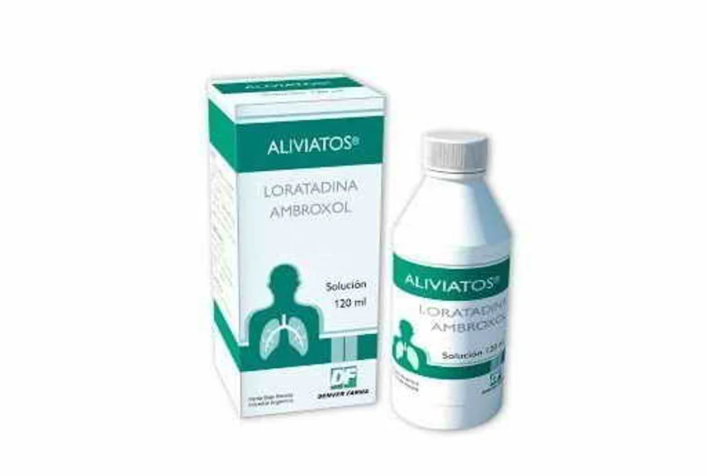 ALIVIATOS SUSPENSION X 120 ML - LORATADINA AMBROXOL - D7