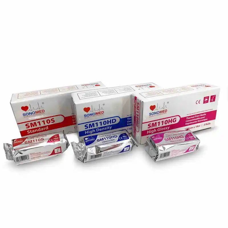 PAPEL PARA VIDEO DE 110MM X 18M SM110HG (SONOMED)