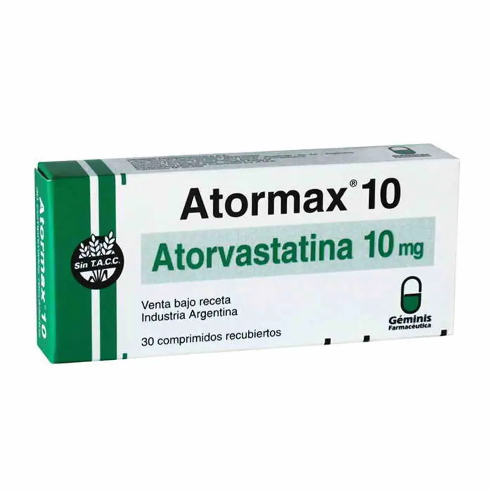 ATORVASTATINA  10 MG X 10 COMP VANNIER - B7