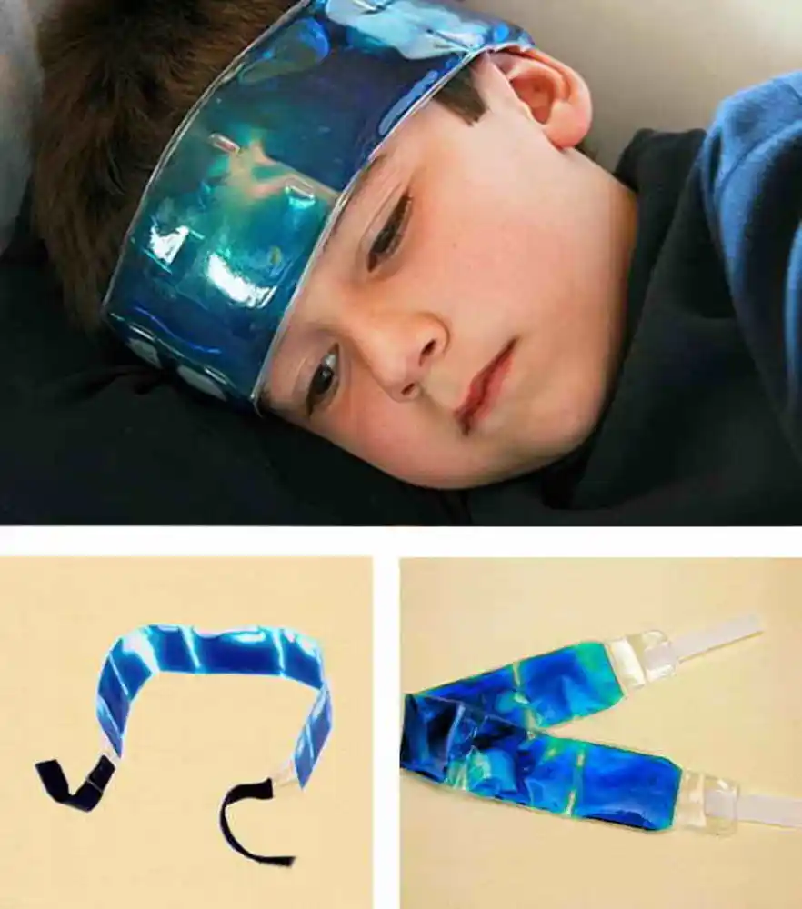 GEL FIEBRE VINCHA PARA NIÑOS (PUMP GEL)