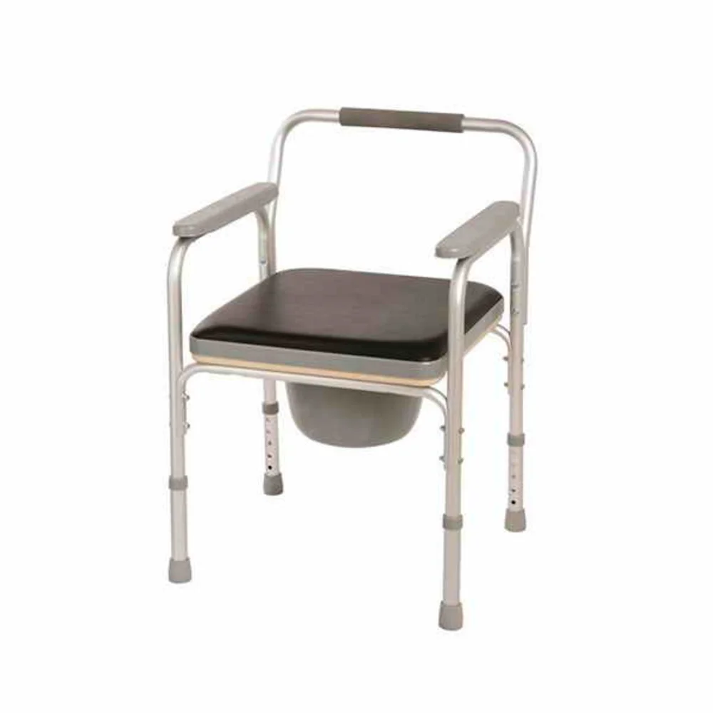 INODORO PORTATIL ALUMINIO C/APOYABRAZOS - I - 1020