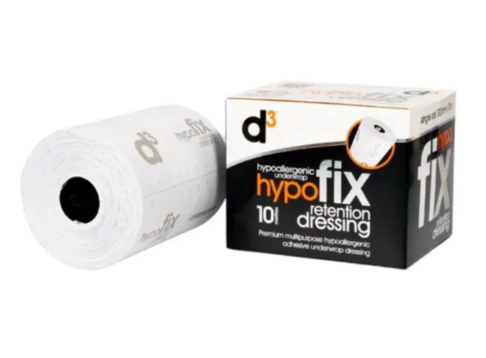 VENDA TAPE HYPOFIX 10CM X 10M (BLANCO). MARCA D3
