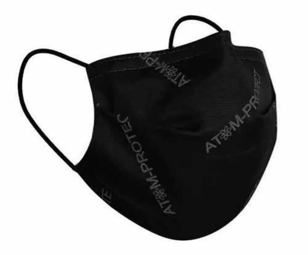 BARBIJO MASCARILLA CONICET ATOMPROTEC NEGRO