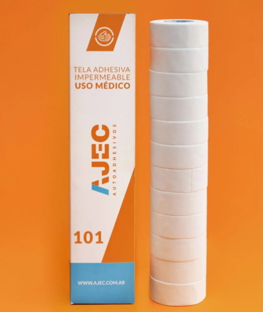 TELA HIPOALERGENICA DE 2.5CM X 12 ROLLOS S/C