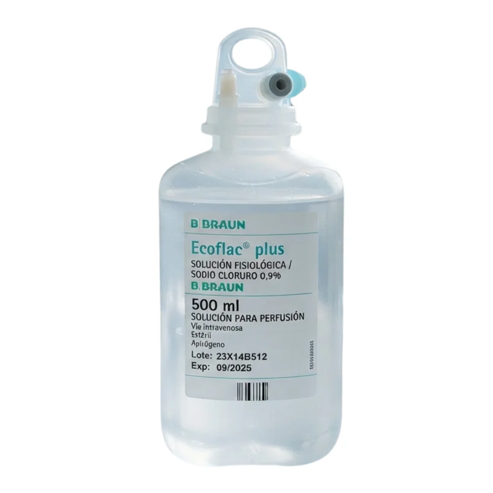 SOLUCION FISIOLOGICA X 500ML X 1 SACHET ECOFLAC PLUS